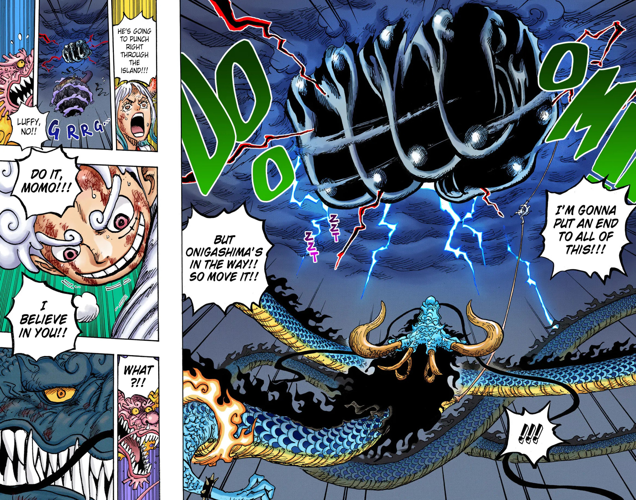 One Piece Digital Colored Chapter 1047 image 22